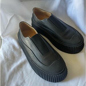 JIL SANDER Leather trainers